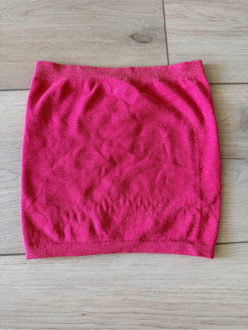 Bright Pink Women's Knit tube top